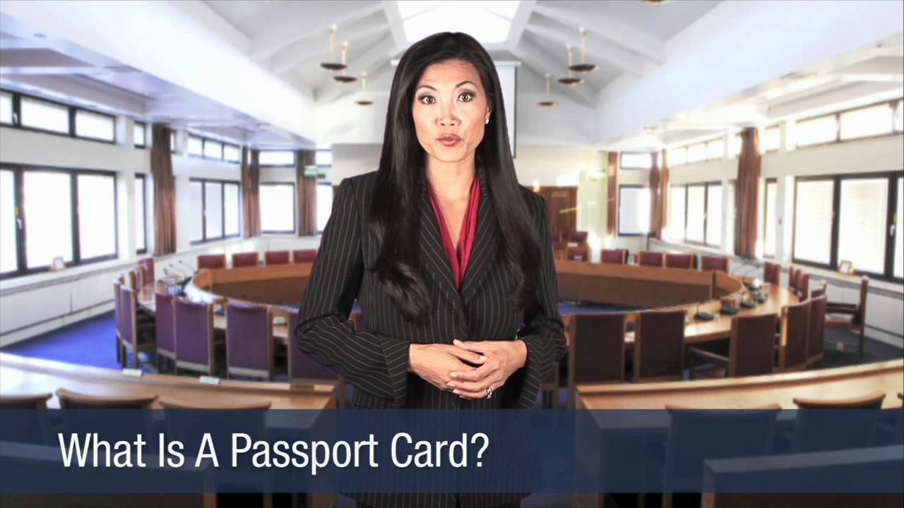 what is a passport card number